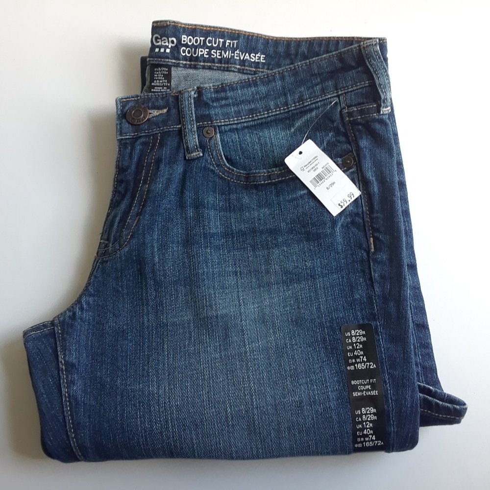 NWT Gap boot cut jeans